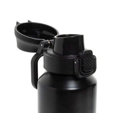Logo trade promotional giveaways image of: Via RCS Re-steel lockable sport bottle 600ML