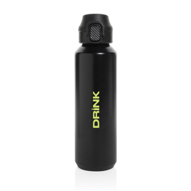 Logo trade promotional giveaways picture of: Via RCS Re-steel lockable sport bottle 600ML