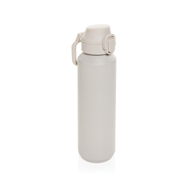 Logotrade promotional gift picture of: Via RCS Re-steel lockable sport bottle 600ML