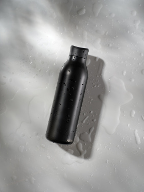 Logo trade promotional gift photo of: Avira Alok RCS re-steel 360 waterbottle 600ML