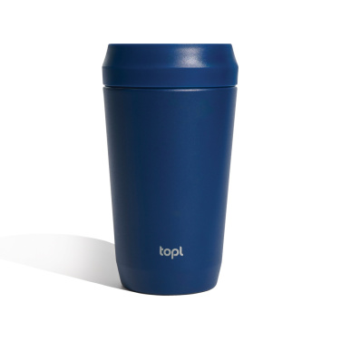 Logotrade promotional product image of: Topl Recycled Steel To Go Tumbler Patented 360 Lid 354ml