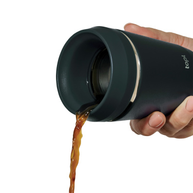 Logo trade promotional gift photo of: Topl Recycled Steel To Go Tumbler Patented 360 Lid 235ml