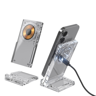 Logo trade advertising products image of: Magcharge 15W magnetic wireless charging stand