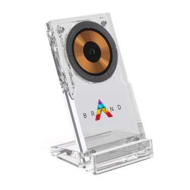 Logo trade promotional items image of: Magcharge 15W magnetic wireless charging stand