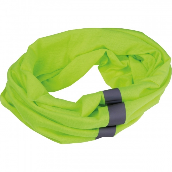 Logo trade promotional products picture of: Scarf with reflective stripes Treviso