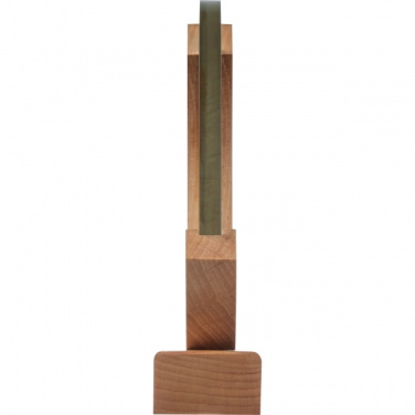 Logo trade promotional giveaways image of: Trophy with bamboo base Oshawa