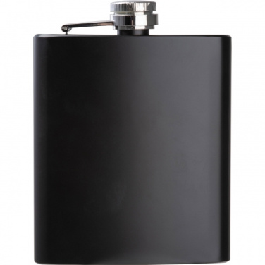 Logo trade advertising products picture of: Stainless steel hip flask Sheffield