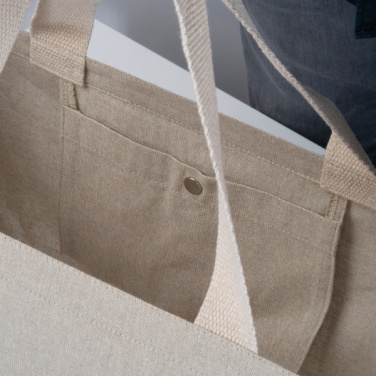 Logo trade promotional item photo of: Large cotton bag Pilar