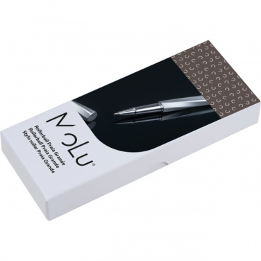 Logotrade advertising product image of: MoLu brass rollerball Praia Grande