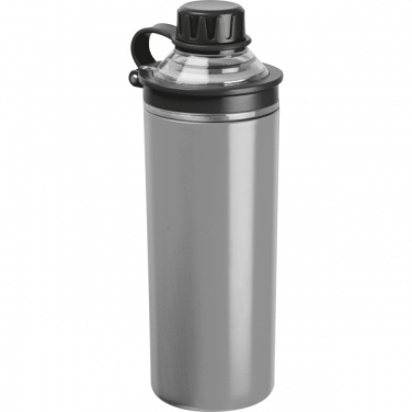 Logo trade promotional giveaway photo of: Double-walled stainless steel bottle Monza
