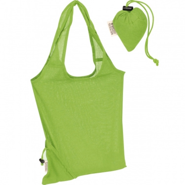 Logo trade promotional merchandise image of: Recycled cotton bag Modena