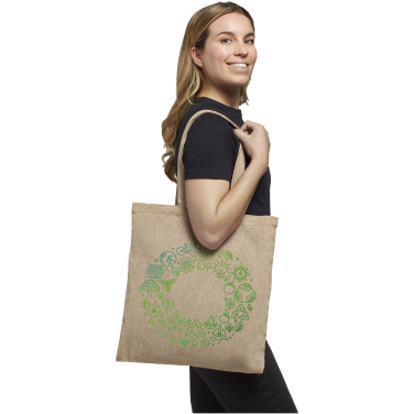 Logo trade business gifts image of: Pheebs 150 g/m² recycled tote bag 7L