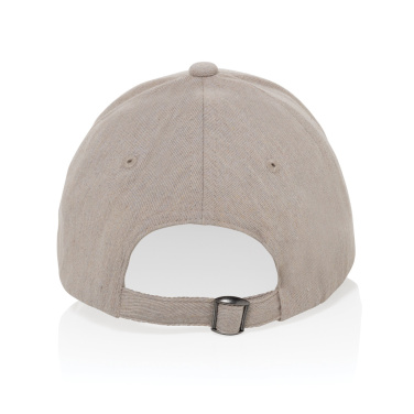 Logotrade advertising products photo of: Milo AWARE™ recycled heather 6 panel cap 200gr