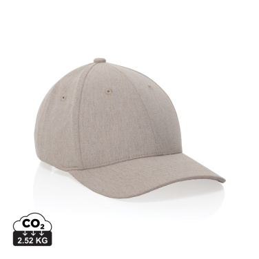 Logo trade promotional items picture of: Milo AWARE™ recycled heather 6 panel cap 200gr
