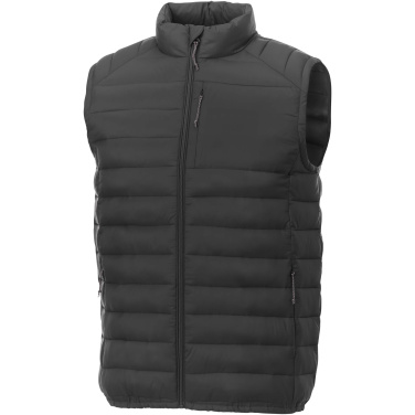 Logo trade promotional merchandise image of: Pallas men's GRS recycled insulated bodywarmer