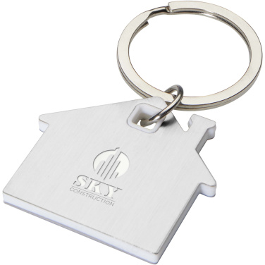 Logo trade corporate gifts picture of: Nook house-shaped keychain