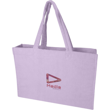 Logo trade advertising product photo of: Siam GRS recycled terry beach tote bag 13L