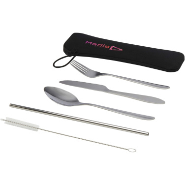 Logotrade promotional giveaway image of: Sheen 5-piece stainless steel cutlery set