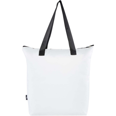 Logotrade promotional item image of: EcoFold RPET foldable tote cooler bag 15L