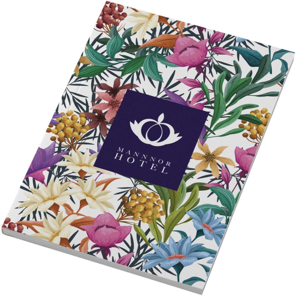 Logo trade corporate gift photo of: Novella Austen A6 soft cover notebook - 50 sheets