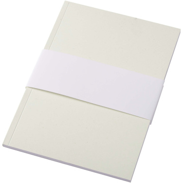 Logo trade promotional product photo of: Novella Austen A5 recycled soft cover notebook - 50 sheets