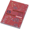 Novella Austen A6 recycled soft cover notebook - 100 sheets, Red