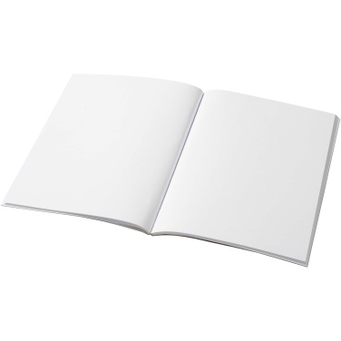 Logotrade promotional product picture of: Novella Austen A5 recycled soft cover kraft notebook - 50 sheets 