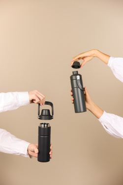 Logo trade advertising product photo of: Baltimore trek RCS recycled SS bottle 600 ML