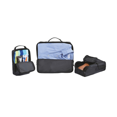 Logo trade promotional giveaways image of: Renew AWARE™ rPET 3 Piece Packing Cube Set