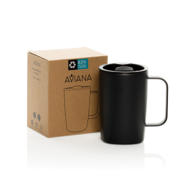 Logo trade promotional merchandise picture of: Aviana™ Rowan RCS Recycled Mug 450 ML