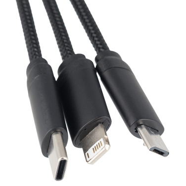 Logotrade promotional items photo of: Big cable 4in1 with illuminated logo - i5w