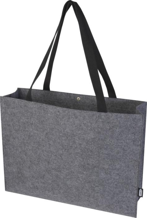 Logotrade promotional products photo of: Felta GRS recycled felt gusset tote bag 20L