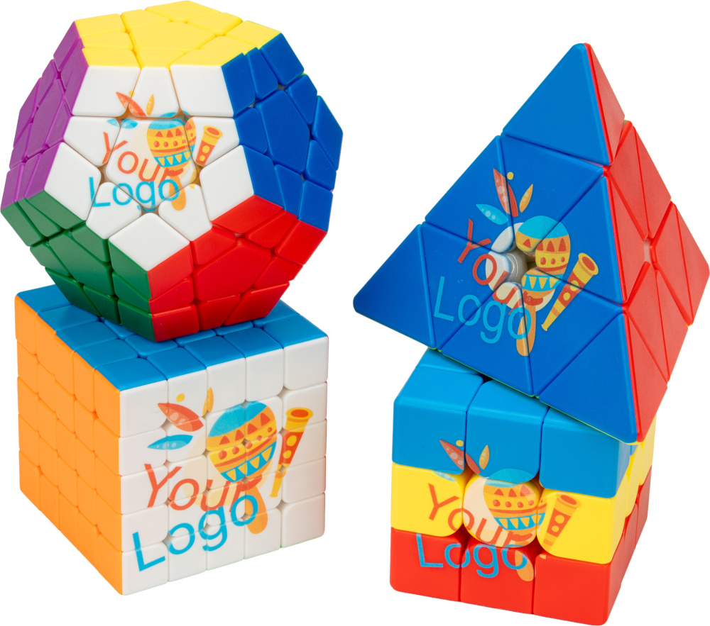 Logo trade business gifts image of: Cube - logic puzzle