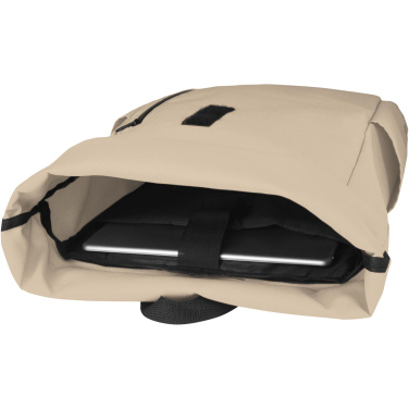Logotrade promotional product picture of: Byron 15.6" GRS RPET roll-top backpack 18L
