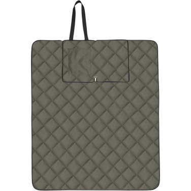 Logo trade promotional merchandise photo of: Clary GRS recycled polyester picnic blanket