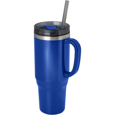 Logotrade corporate gift picture of: Melbourne 1200 ml RCS certified insulated tumbler with straw