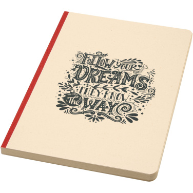 Logotrade promotional merchandise picture of: Liliana A5 sugarcane and RPET soft cover notebook