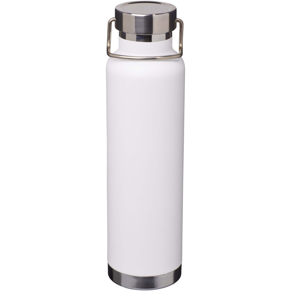 Logotrade promotional products photo of: Thor 650 ml RCS recycled stainless steel copper vacuum insulated water bottle