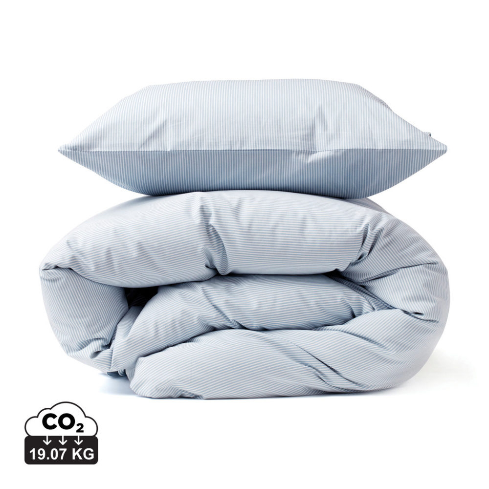 Logo trade advertising product photo of: VINGA Montgomery premium cotton bed linen, 4 pcs set