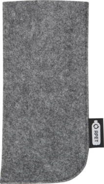 Logo trade promotional product photo of: Felta GRS recycled pouch for glasses