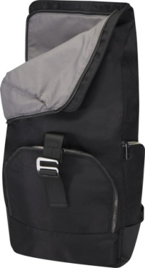 Logotrade promotional merchandise photo of: Rhine 15” GRS recycled rolltop backpack 18L
