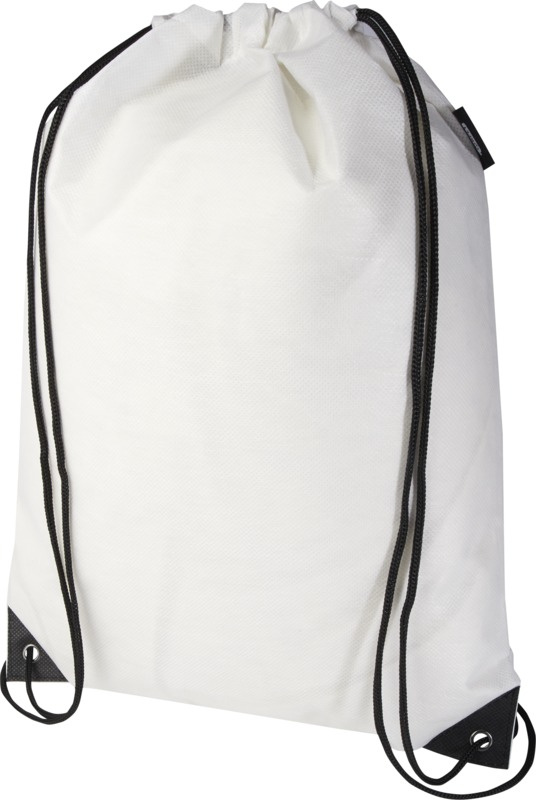 Logotrade business gift image of: Evergreen GRS recycled non-woven drawstring bag 5L