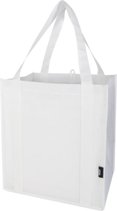 Logo trade promotional products image of: Liberty GRS recycled non-woven bottom board tote bag 29L