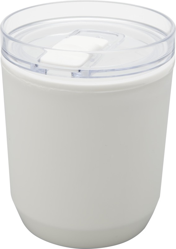 Logo trade promotional product photo of: Hudson 180 ml recycled plastic double-wall tumbler