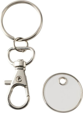Logotrade corporate gifts photo of: Rory keyring with trolley coin