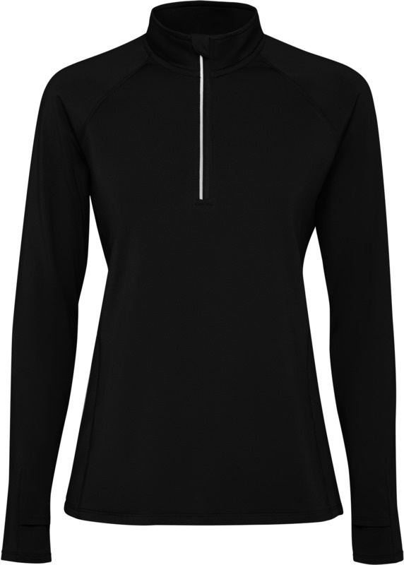 Logotrade advertising product picture of: Estambul long sleeve women's half zip sweatshirt