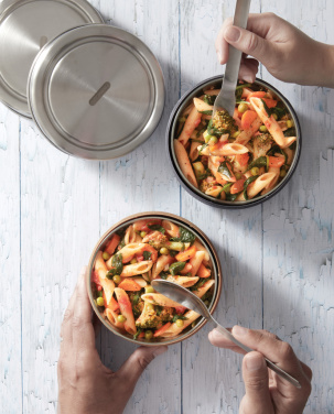 Logotrade promotional merchandise image of: Black+Blum Glass Lunch Bowl 750ml