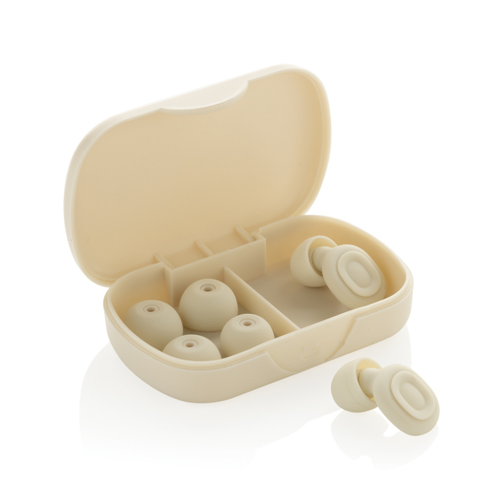 Logo trade corporate gifts image of: Sereva Noise reducing earplugs