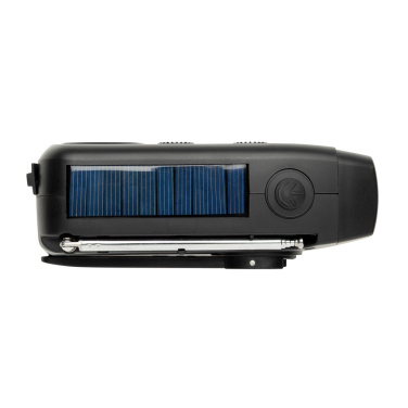 Logo trade promotional items picture of: RescueWave RCS recycled plastic emergency radio