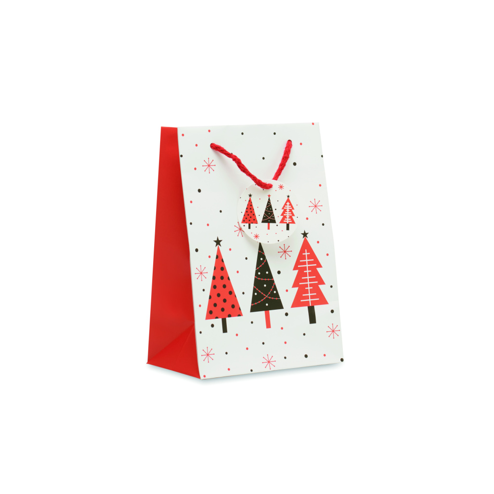Logo trade promotional merchandise photo of: Gift paper bag small
